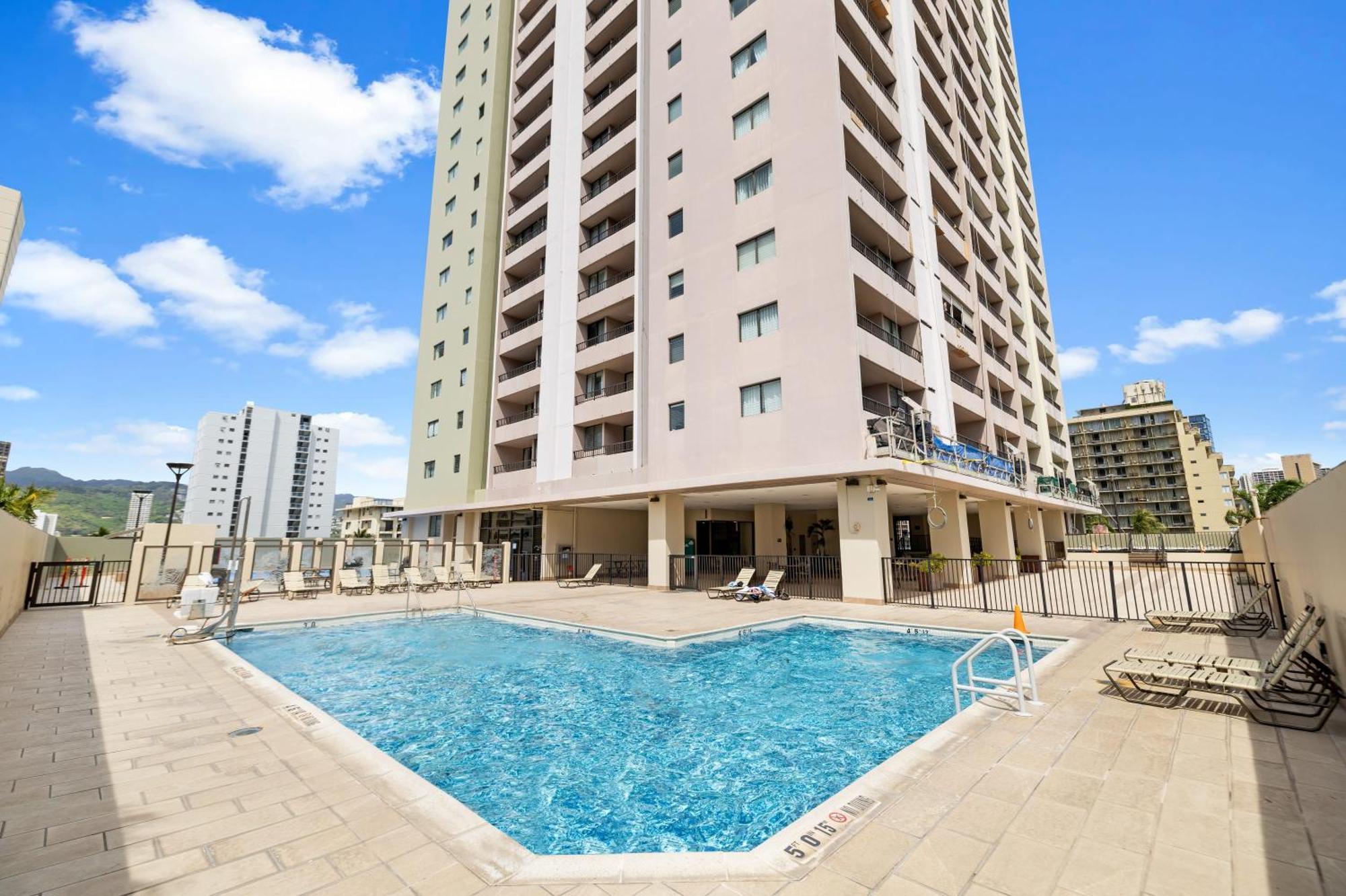 Royal Kuhio 1606 - Spacious Studio With Diamond Head City Views In The Heart Of Waikiki! Honolulu Eksteriør bilde